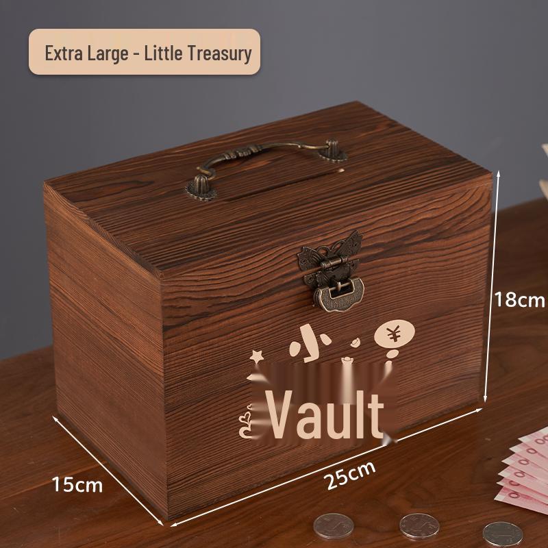 2025 Piggy Bank Model for Kids: Secure Savings Box, In-Only Money Storage for Boys and Girls, Trendy Adult Design.