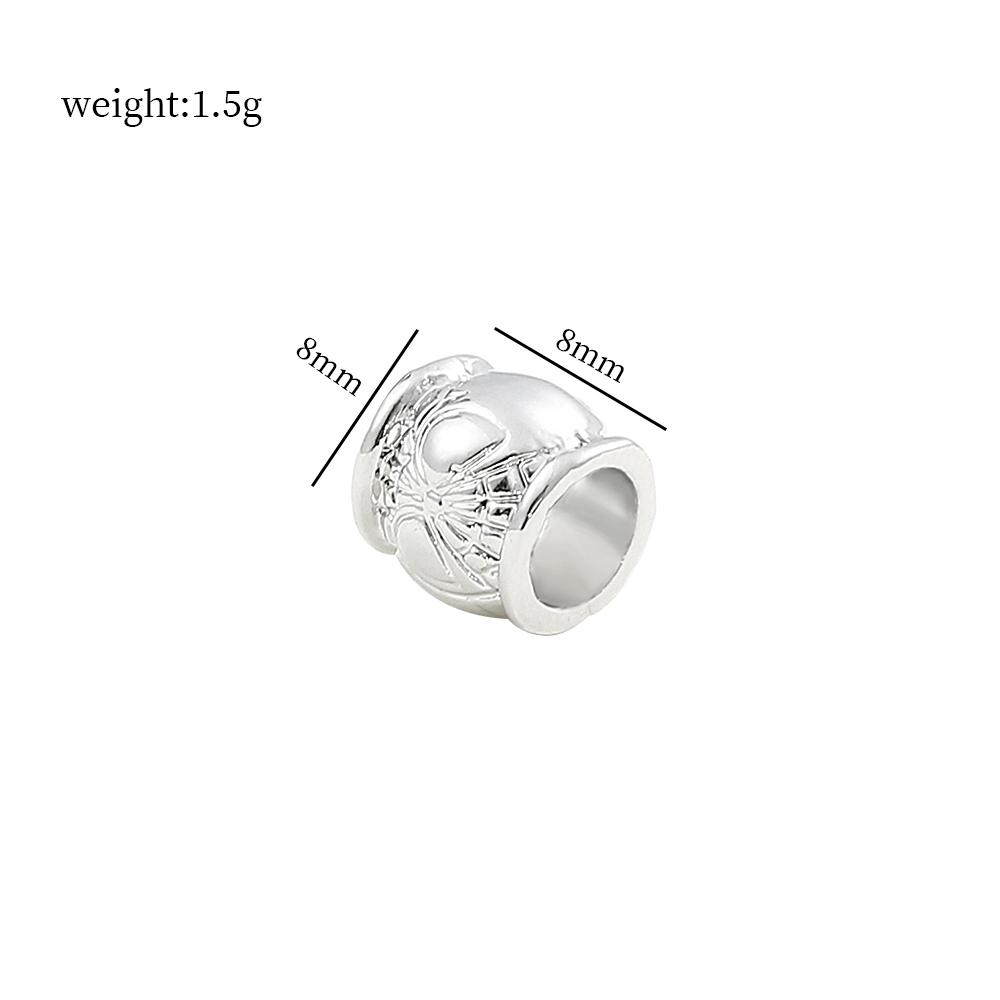 Bracciale con Charms per Figure di Film Perline Ciondolo Fai da Te Avengers Iron Man Spiderman Charms per Realizzazione Manuale Gioielli Accessori