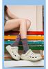 Women's Thick-Soled Perforated Outdoor Shoes: Hook Heel & Closed Toe, Two-Way Wear, Soft EVA Garden Sandals