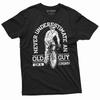 Men's Bicycle Bike T-shirt Old Guy On Bicycle Papa Dad Grandpa Biking Tee Shirt