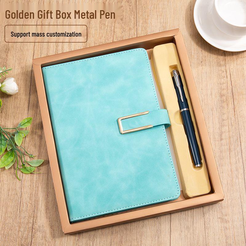 Luxury Logo Notebook Gift Set - Business Pages, Perfect for Corporate Souvenirs