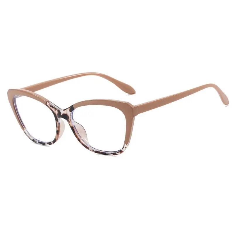 KOTTDO Classic Anti-blue Light Computer Eye Glasses Frames for Men Women Vintage Square Plastic Cat Eye Glasses Frame Eyewear