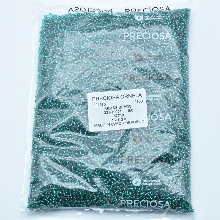 2023 Czech Glass Preciosa 8/0 Round Beads, 20 Colors, 3mm, 500g Pack