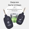Guitar & Sax Wireless Transmitter Receiver with Noise Reduction for Electric & Acoustic Instruments