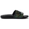 New Adidas Adilette Comfort Slides Camo Core Black Cloud White GW9647