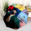 Cha Eun woo Theme Automatic Umbrella, Lightweight & Portable, 8 Rib, Perfect for Outdoor Travel, Birthdays, Christmas, Gifts.