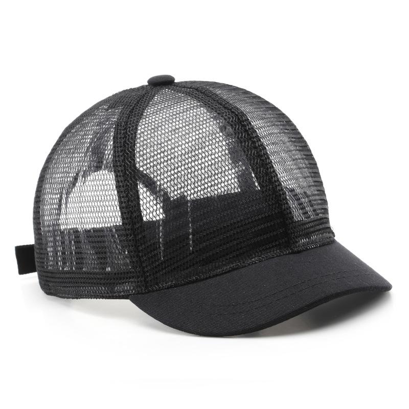 Mesh Baseball Cap for Men Women Breathable Summer Hat Lightweight Trucker Cap Adjustable Sun Hat with Quick Dry Design