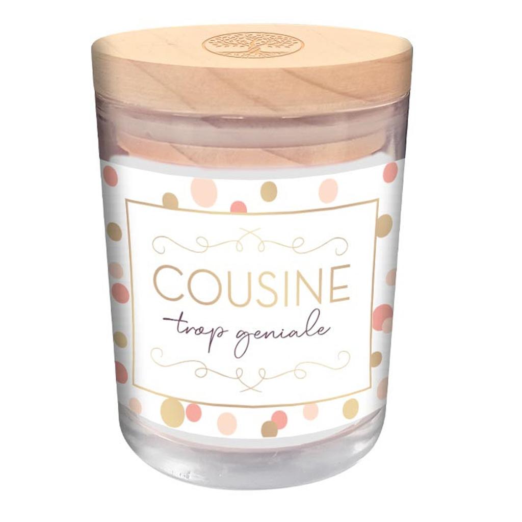 Les Trésors De Lily [R6058] - 'Cousine Trop Géniale' Scented Candle (vanilla) - 92x70mm