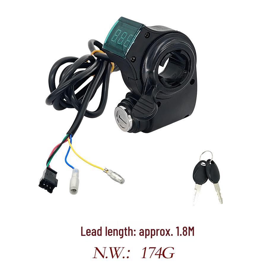

EV Scooter Digital Key Start & Door Lock Assembly
