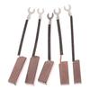 High Copper J164 Generator Carbon Brush 8 10 12.5Mm Dc Conductive Brushes Replaceable Power Tool