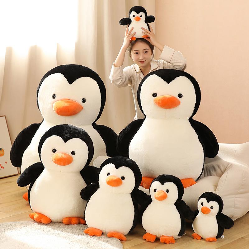 Cute Cute Penguin Doll Plush Toy Penguin Large Soft Throw Pillow Children'S Day Birthday Gift Girl
