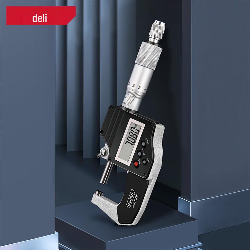 Deli Digital Outside Micrometer