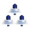 3Pcs Float Valve Membrane Toilet Fill Valve Diaphragm Washer for Toilet Tank Valves and Inlet Valve Membrane Seals
