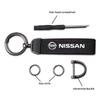 Per Nissan Kks6 Coprivalvole per Pneumatici Ruote Auto Portachiavi ad Anello Portachiavi Per Nissan Sylphy N7 Qashqai J11 Teana Note Navara Juke GTR X-trail