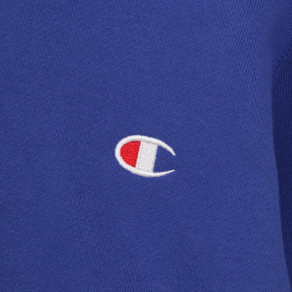 Champion Long COTTON One Point Logo Hooded 140 Kids' Sweatshirt, Sleeve, 100% Cotton, USA, Embroidered, Sweatshirt, Basic, CK-Y101/CK-Y101Z/CK-T101,