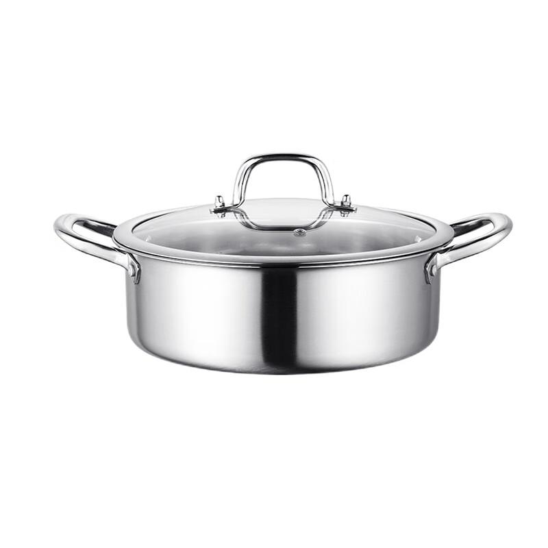 Jun Min Te 304 Stainless Steel Hotpot Pot