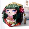 1pc Outdoor Umbrella with Anime Character Design - Automatic Opening/Closing, Portable 3-Fold Design, 8-Bone Iron Frame - Perfect Gift for Fans,