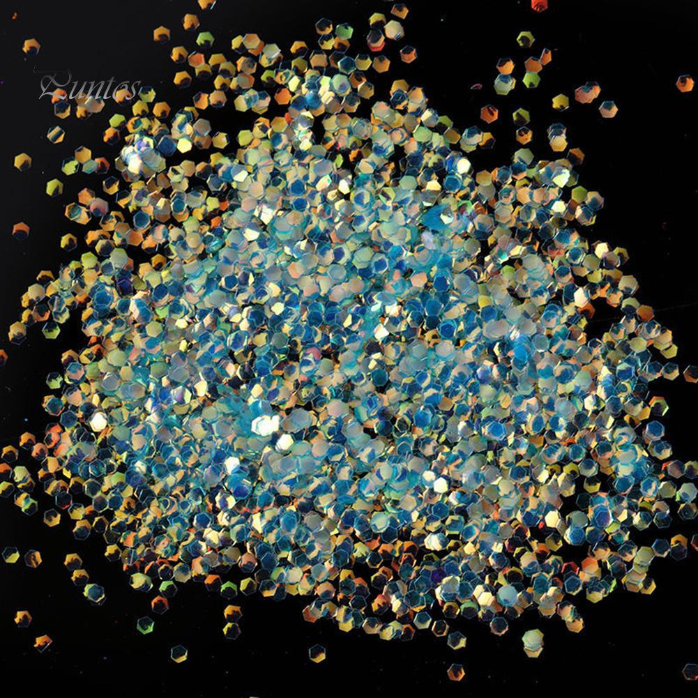 Puntos Nail Art UV Gel Acrylic Glitter Scale Tips Sequins Manicure DIY Decoration Tool