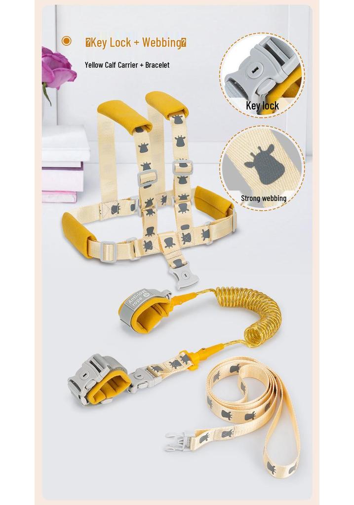 Antilost Safety Backpack With Child Wrist Strap