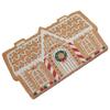 Christmas-themed Faux Cashmere Rug, Doormat, Floor Mat, Decorative Mat For Bathroom, Toilet, And Entryway.