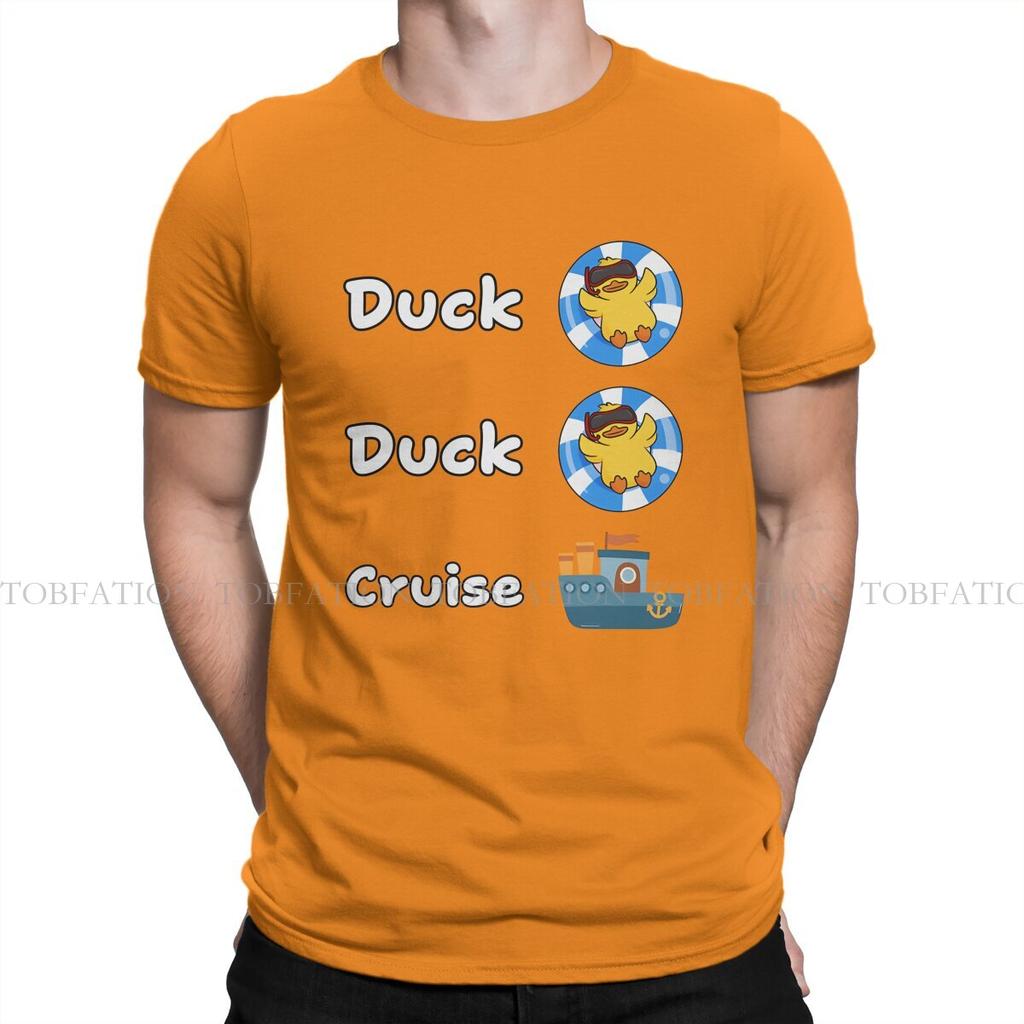 Duck Crewneck Tshirts Cruise Family Cruising Matching Group Distinctive Homme T Shirt New Trend Tops 6xl