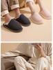 2025 New Warm Corduroy Slippers: Thick-Soled, Non-Slip Indoor Footwear for Men and Women
