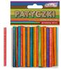 Round Wooden Sticks 100 Pcs. MIX COLOR 60mm X 4mm PK-0159