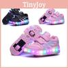 Premium Quality Led Shoes With Wheels Mesh Roller Skate Luminous Men Women Sneakers