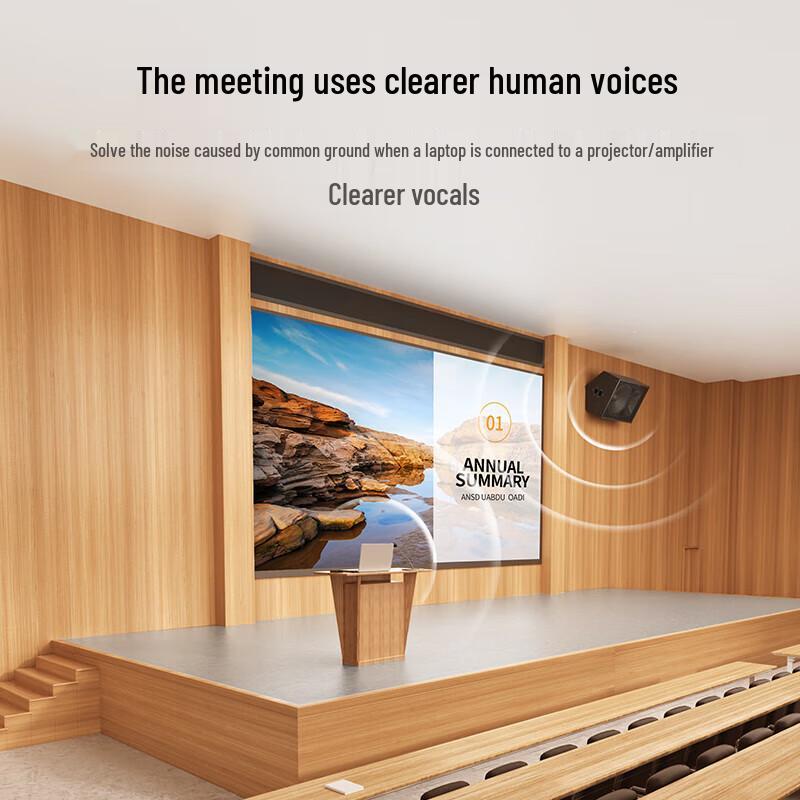 UGREEN 3.5mm Audio Ground Loop Noise Isolator