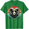 Retro Ram In Sunglasses Men Novelty Funny Ram T-Shirt