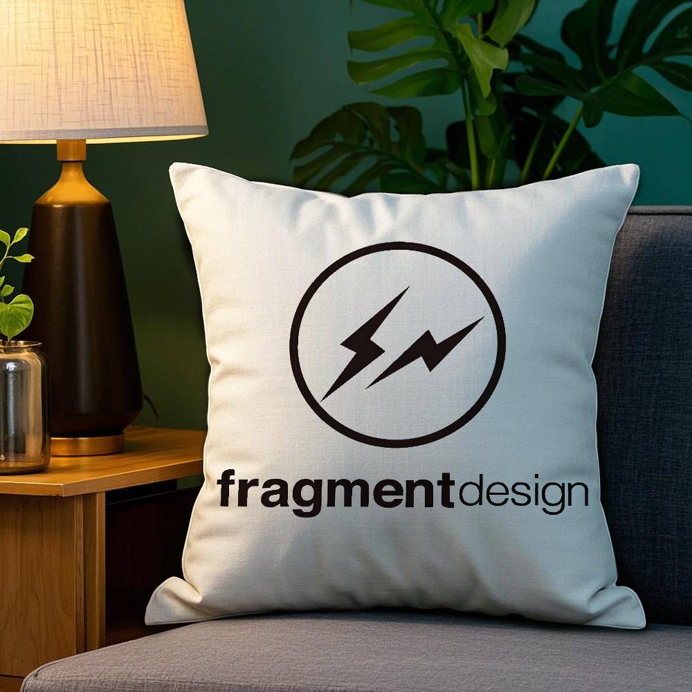 Lightning F-Fragment Design Pillow Case Sofa Living Room Bedroom Double-sided Printing Square Cushion Nap Time Cushion Cover