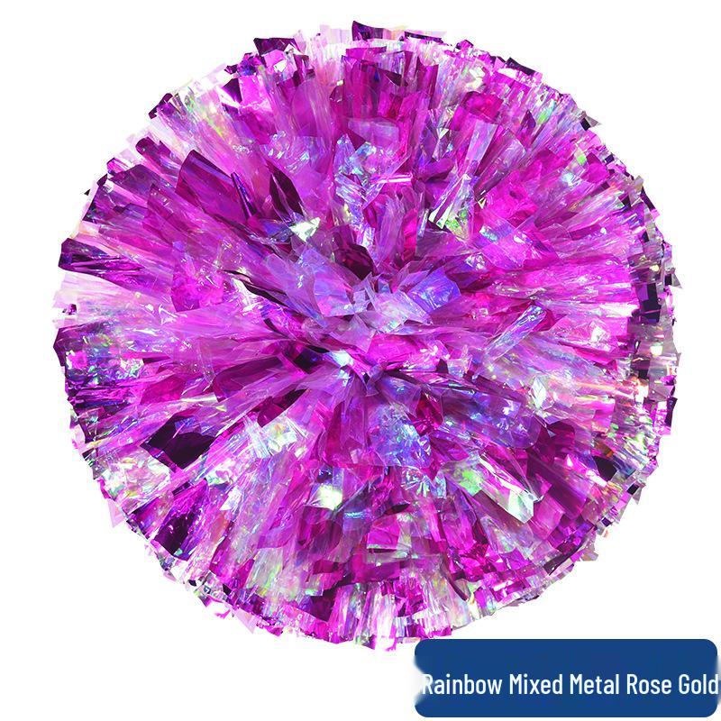 Cheerleading Hand Flower Pom Poms for Dance and Performance