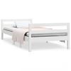 VidaXL Bed Frames White 80x200 Cm Solid Pine Wood 821630