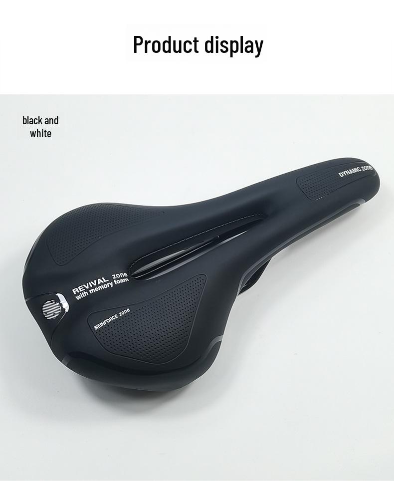 Breathable Hollow Bicycle Saddle - Comfortable for Mountain and Road Racing Bikes