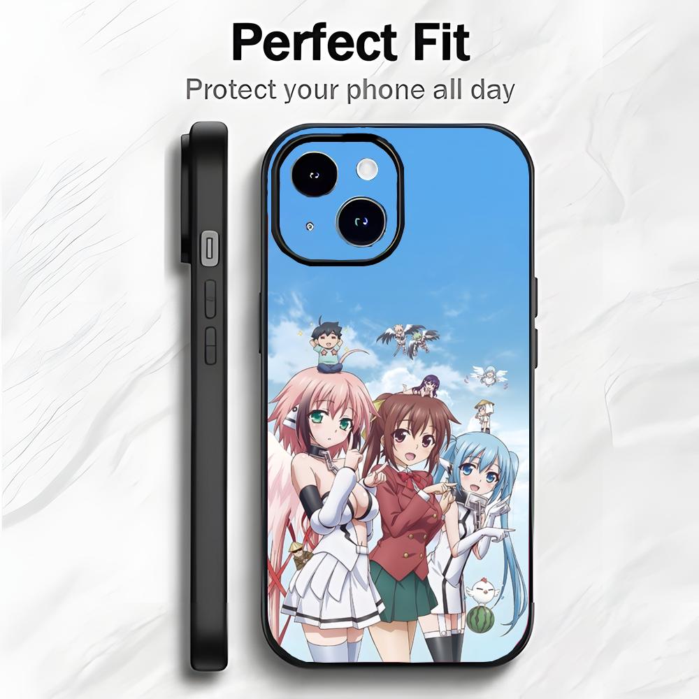 Fun Japanese Anime H-Heavens Lost Property Phone Case Phone Case Soft Packaging Lightweight For iPhone17 16 15 14 13 ProMax