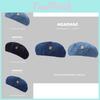 Denim Beret Chic Hat For Women Summer Korean Fashion Trendy Look Slimming