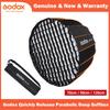 Godox QR-P70 70cm P90 90cm P12 120cm Rejilla Softbox Parabólica Profunda Suave de Liberación Rápida para Flash de Estudio con Montura Godox Aputure Bowens