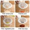 100/200/400 Mesh Washable Nylon Ultra Fine Filter Mesh Strainer Spoon Sieve Soy Milk Juice Coffee Tea Filter Kitchen Colander