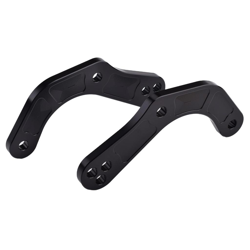 LEDISHUN Motorcycle Lowering Kit for Kawasaki ZX-25R (2020-2023) ZX-4R ZX-4RR (2023+) - Rear Lowering Link Rods (Black)