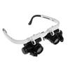 Stirnband Brille Lupe mit LED-Licht 8x 23x Vergrößerungsglas für Uhrmacher