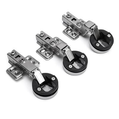 2lots Hydraulic Hinges For Glass Cabinet Door Quiet Noise Without Operations Durability Cold Rolled Steel