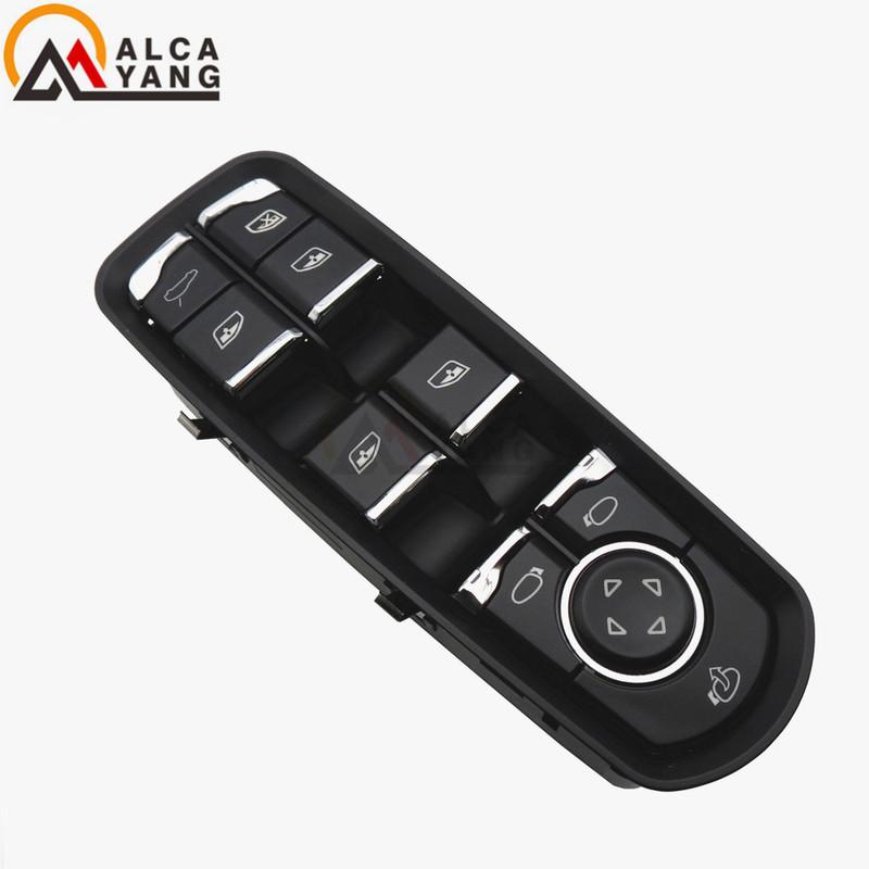 Malcayang Front Door Window Switch For Porsche For Panamera For Cayenne Macan 7PP959858RDML 7PP959858MDML