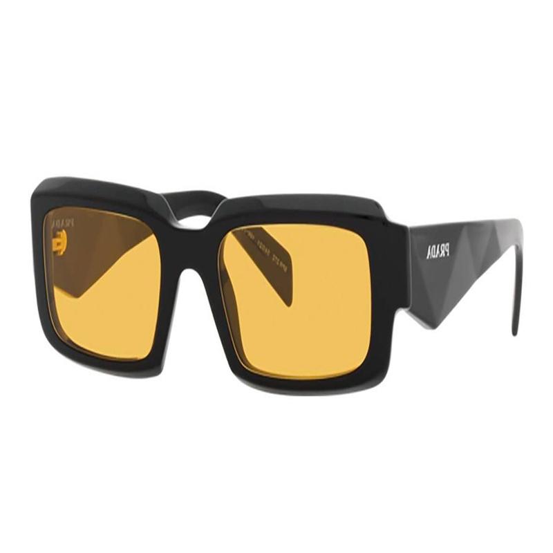Prada Logo Print Rectangular Sunglasses Men`s