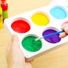 Children's Gouache Watercolor Finger Paint Tray Set