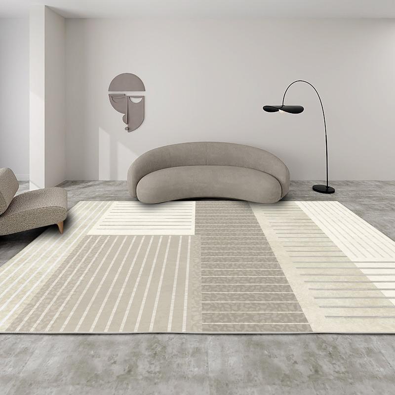 Modern Simple Design Printing Carpet for Bedroom Living Room Decor Home Hotel Entrance Doormats Kitchen Lounge Washable Area Rug