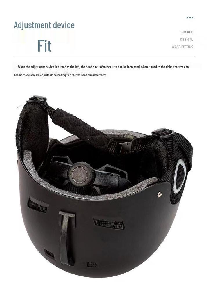 Adult Ski & Snowboarding Helmet for Men & Women - Warm, Suitable for Indoor/Outdoor Use