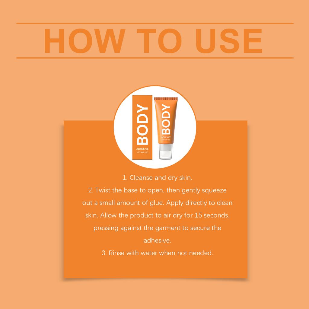 The Body Anti-glare Gel Is Mild And Its Ingredients Do Not Irritate The Skin. The Body Gel Is Suitable For Deep V-necks And Exposed Shoulders,30ml