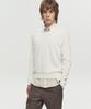 Hoite Niel Cotton V-Neck Knit (Off White)