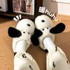 Ear Dog Cotton Slippers 2025 New Indoor Home Cute Warm Non-slip Plush Cotton Mop