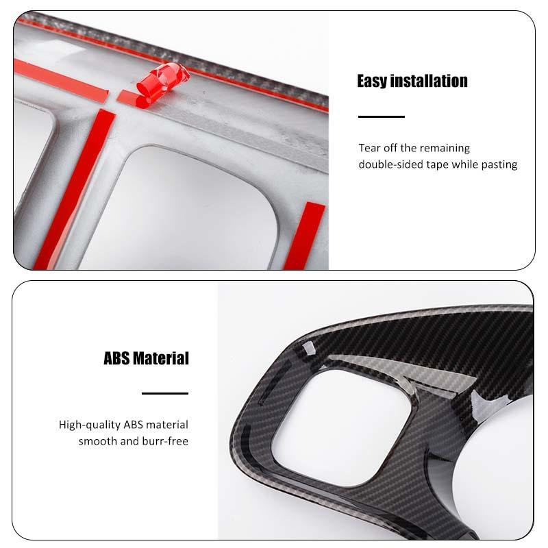 Center Control Dashboard Dekoration Abdeckung Aufkleber für Dodge Charger 2011-2014 ABS Auto Zubehör